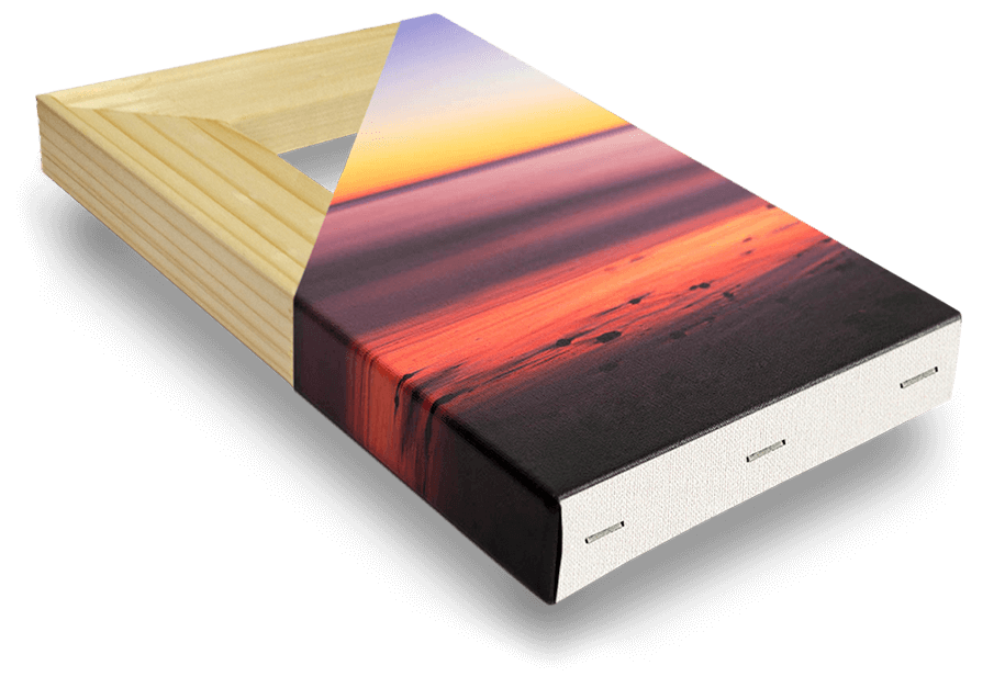 Схема холстов в разрезе